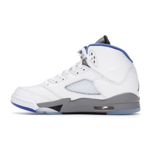 Кроссы Jordan 5 Retro White Stealth (2021) (GS) - подростковая сетка размеров