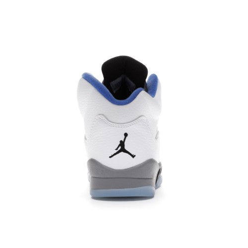 Кроссы Jordan 5 Retro White Stealth (2021) (GS) - подростковая сетка размеров