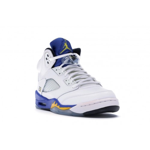 Кроссы Jordan 5 Retro Laney (2013) (GS) - подростковая сетка размеров