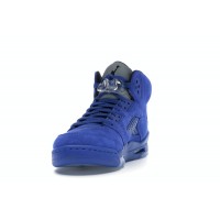 Подростковые Jordan 5 Retro Blue Suede (GS)
