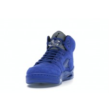 Подростковые Jordan 5 Retro Blue Suede (GS)