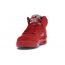 Подростковые Jordan 5 Retro Red Suede (GS)