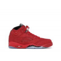 Подростковые Jordan 5 Retro Red Suede (GS)