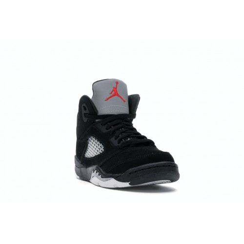 Кроссы Jordan 5 Retro Black Metallic (2016) (PS) - детская сетка размеров