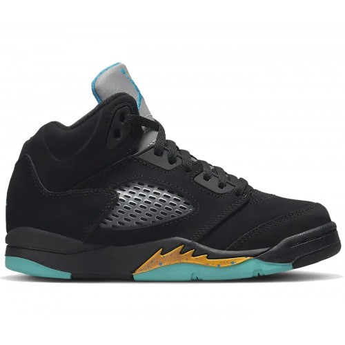 Кроссы Jordan 5 Retro Aqua (PS) - детская сетка размеров