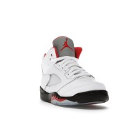 Детские Jordan 5 Retro Fire Red Silver Tongue (2020) (PS)