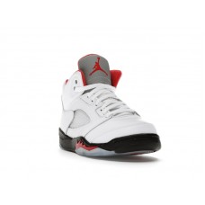 Детские Jordan 5 Retro Fire Red Silver Tongue (2020) (PS)