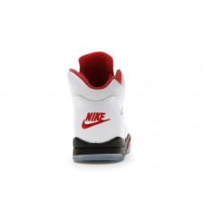 Детские Jordan 5 Retro Fire Red Silver Tongue (2020) (PS)