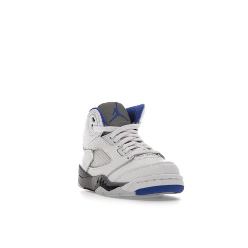 Кроссы Jordan 5 Retro White Stealth (2021) (PS) - детская сетка размеров