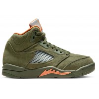Детские кроссовки Jordan 5 Retro Olive (2024) (PS)