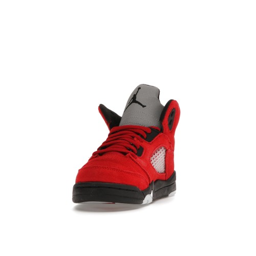 Кроссы Jordan 5 Retro Raging Bull Red (2021) (PS) - детская сетка размеров
