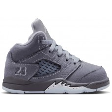 Малышам Jordan 5 Retro Wolf Grey (2026) (TD)