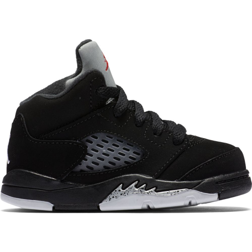 Кроссы Jordan 5 Retro Black Metallic (2016) (TD) - детская сетка размеров