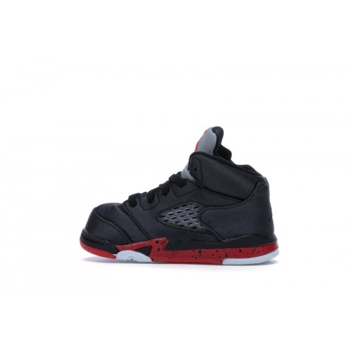 Air Jordan 5 Retro TD Satin Bred - детская сетка размеров
