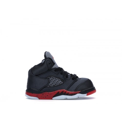 Air Jordan 5 Retro TD Satin Bred - детская сетка размеров
