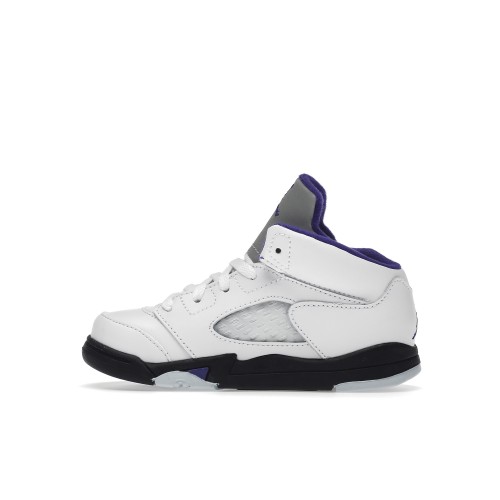 Кроссы Jordan 5 Retro Dark Concord (TD) - детская сетка размеров