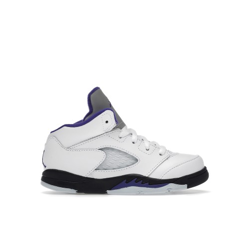 Кроссы Jordan 5 Retro Dark Concord (TD) - детская сетка размеров
