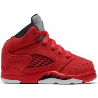 Малышам Jordan 5 Retro Red Suede (TD)