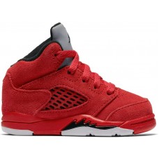 Малышам Jordan 5 Retro Red Suede (TD)