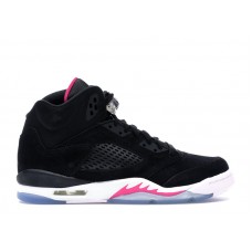 Подростковые Jordan 5 Retro Black Deadly Pink (GS)