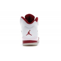 Подростковые Jordan 5 Retro White Pink Red (GS)