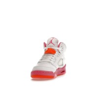 Подростковые Jordan 5 Retro WNBA Pinksicle Safety Orange (GS)