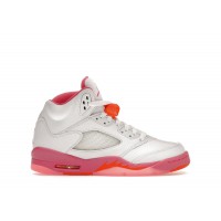 Подростковые Jordan 5 Retro WNBA Pinksicle Safety Orange (GS)