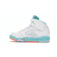 Детские Jordan 5 Retro Light Aqua (PS)
