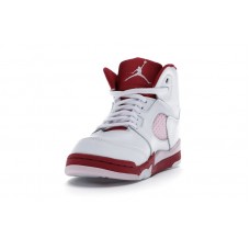Детские Jordan 5 Retro White Pink Red (PS)