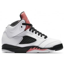 Детские Jordan 5 Retro White Sunblush (PS)