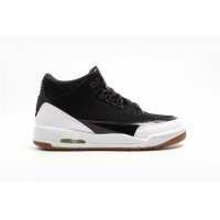 Подростковые кроссовки Jordan 3 Retro Black White Gum (GS)