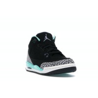 Подростковые Jordan 3 Retro Bleached Turquoise Mint (GS)