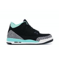 Подростковые кроссовки Jordan 3 Retro Bleached Turquoise Mint (GS)