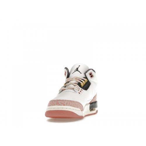 Кроссы Jordan 3 Retro Vintage Floral (GS) - подростковая сетка размеров