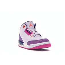 Подростковые Jordan 3 Retro Barely Grape (GS)