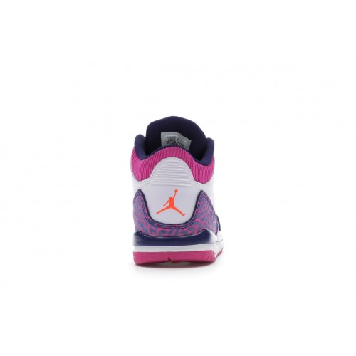 Кроссы Jordan 3 Retro Barely Grape (PS) - детская сетка размеров