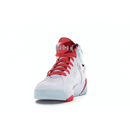 Кроссы Jordan 7 Retro Topaz Mist (GS) - подростковая сетка размеров