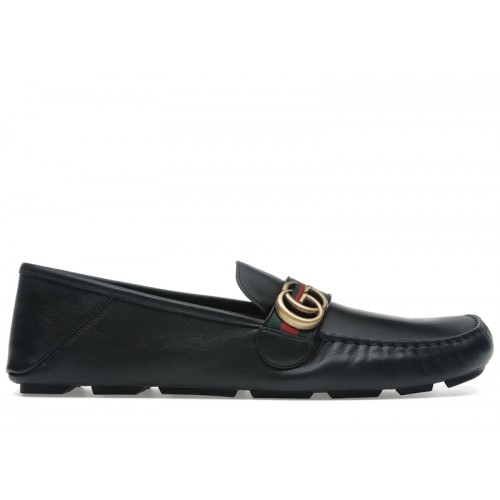 Gucci Noel Driver Loafer Black