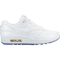 Женские кроссовки Nike Air Max 1 White Metallic Silver Ice (W)
