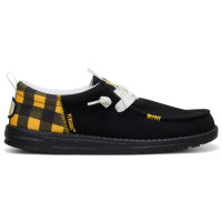 Hey Dude Wally Funk NHL Pittsburgh Penguins Plaid