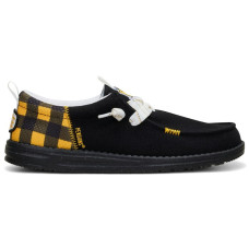 Hey Dude Wally Funk NHL Pittsburgh Penguins Plaid