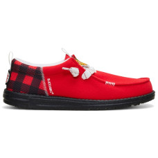 Hey Dude Wally Funk NHL Chicago Blackhawks Plaid