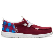 Hey Dude Wally Funk NHL Colorado Avalanche Plaid