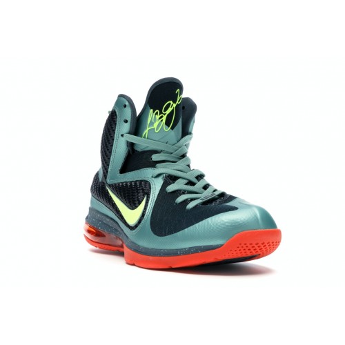 Кроссы Nike LeBron 9 Cannon - мужская сетка размеров
