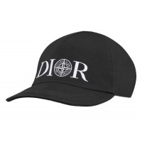 Dior x Stone Island Baseball Cap Black