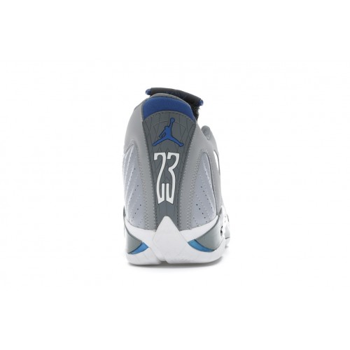 Кроссы Jordan 14 Retro Wolf Grey - мужская сетка размеров