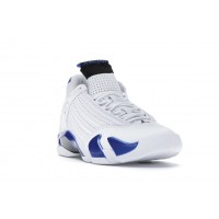 Кроссовки Jordan 14 Retro White Hyper Royal