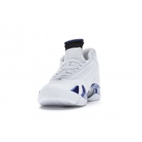 Кроссовки Jordan 14 Retro White Hyper Royal