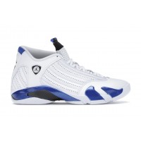 Кроссовки Jordan 14 Retro White Hyper Royal