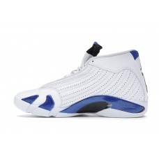 Кроссовки Jordan 14 Retro White Hyper Royal
